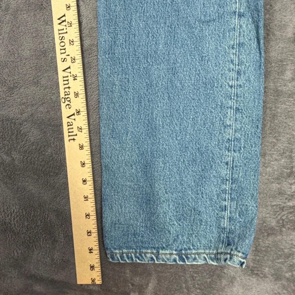 Vintage Levis Jeans Men 36x36 Blue 501 Straight Leg Distressed Denim Made in USA
